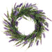 17" Silk Lavender Flower Hanging Wreath -Purple/Lavender (pack of 2) - FWL337-PU/LV