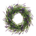 20" Silk Lavender Twig Flower Hanging Wreath -2 Tone Lavender (pack of 2) - FWL338-LV/TT