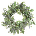 23" Lavender & Eucalyptus Silk Flower Hanging Wreath -Purple/Green (pack of 2) - FWL583-PU/GR