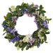 28" Lilac Flower Artificial Wreath -Mixed Colors (Pack of 2) - FWL795-MX