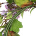 24" Hydrangea & Blossom Silk Flower Hanging Wreath -Lavender/Green (pack of 2) - FWM136-LV/GR