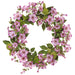24" Morning Glory Silk Flower Hanging Wreath -Lavender (pack of 2) - FWM706-LV