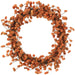 22" Artificial Osmanthus Pod Wreath -Flame (Pack of 2) - FWP036-FL