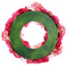 20" Ranunculus & Hydrangea Silk Flower Wreath -Beauty/Pink (Pack of 4) - FWR706-BT/PK