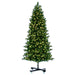 6'6"Hx41"W Slim Grand Teton Pine Artificial Christmas Tree, LED Pre-Lit -Green - G125066LED