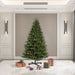 7'6"Hx56"W Medium Grand Teton Pine Artificial Christmas Tree, Unlit -Green - G125175