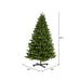 7'6"Hx56"W Medium Grand Teton Pine Artificial Christmas Tree, LED Pre-Lit -Green - G125176LED