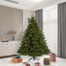 9'6"Hx80"W Grand Teton Pine Artificial Christmas Tree, LED Pre-Lit -Green - G125281LED
