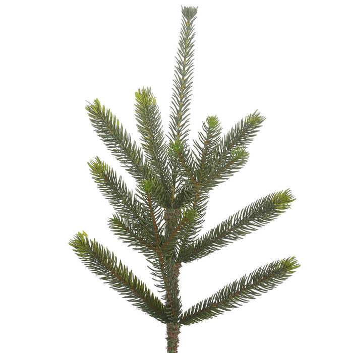 5'Hx54"W PE Bed Rock Pine Artificial Christmas Tree, Unlit -Green/Brown - G152250