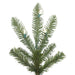 6'Hx48"W PE Alberta Spruce Artificial Christmas Tree, LED Pre-Lit -Green - G160261LED