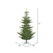 7'6"Hx56"W PE Alberta Spruce Artificial Christmas Tree, LED Pre-Lit -Green - G160276LED