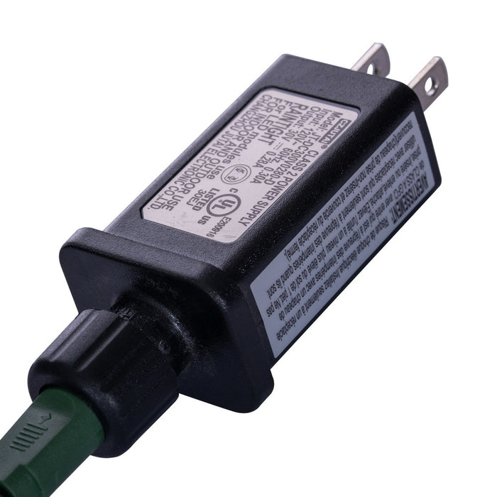 9'Hx68"W PE Alberta Spruce Artificial Christmas Tree, Micro LED Pre-Lit (Multi-Mode) -Green - G160283LEDCC