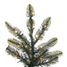 9'Hx68"W PE Alberta Spruce Artificial Christmas Tree, Micro LED Pre-Lit (Multi-Mode) -Green - G160283LEDCC