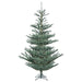 9'Hx68"W PE Alberta Blue Spruce Artificial Christmas Tree, Unlit -Green - G160480