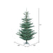6'Hx48"W PE Alberta Blue Spruce Artificial Christmas Tree, Unlit -Green - G160460