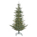 9'Hx68"W PE Alberta Blue Spruce Artificial Christmas Tree, LED Pre-Lit -Green - G160481LED