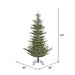 12'Hx80"W PE Alberta Blue Spruce Artificial Christmas Tree, LED Pre-Lit -Green - G160491LED