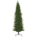 12'Hx49"W PE Slim Eagle Fraser Artificial Christmas Tree, Unlit -Green - G170190