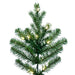 12'Hx49"W PE Slim Eagle Fraser Artificial Christmas Tree, LED Pre-Lit -Green - G170191LED
