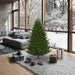 6'6"Hx49"W PE Eagle Fraser Artificial Christmas Tree, Micro LED Pre-Lit (Multi-Mode) -Green - G170368LEDCC