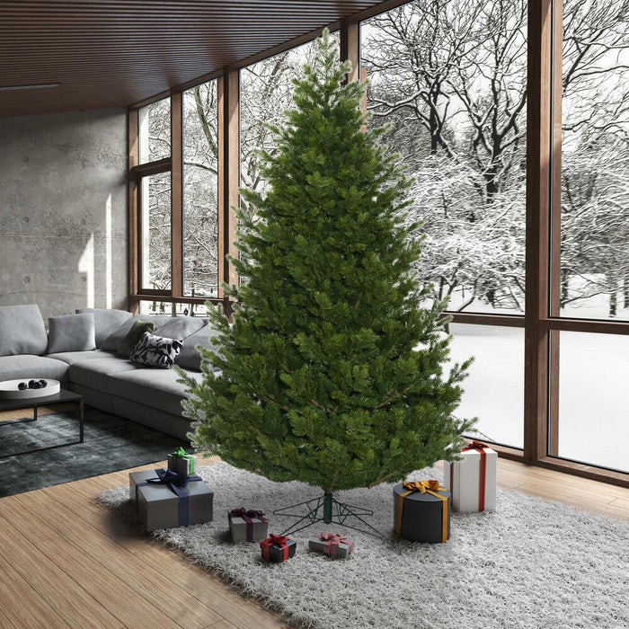 12'Hx85"W PE Eagle Fraser Artificial Christmas Tree, Unlit -Green - G170390