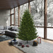 14'Hx100"W PE Eagle Fraser Artificial Christmas Tree, LED Pre-Lit -Green - G170396LED