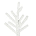 6'Hx26"W Flocked Kuna Pine Artificial Christmas Tree, Unlit -White - G176360