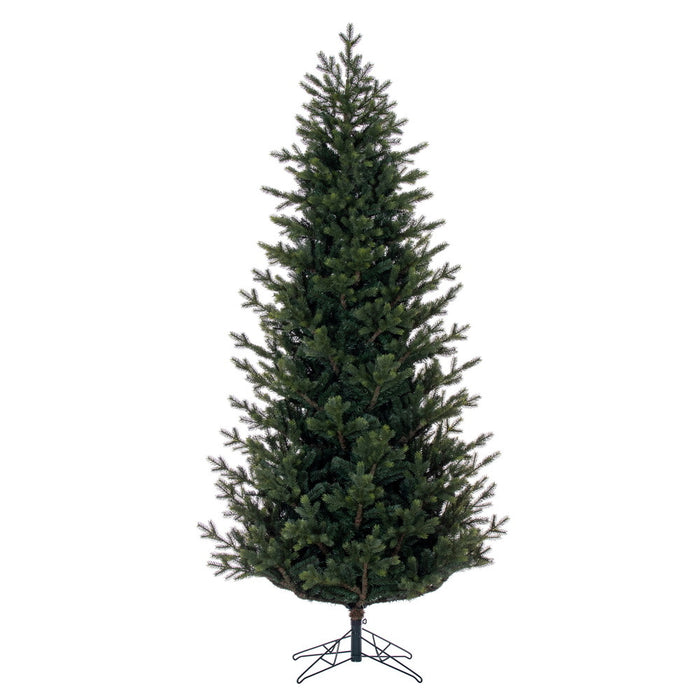 10'Hx58"W PE Slim Welch Fraser Artificial Christmas Tree, Unlit -Green - G183185