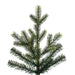 8'6"Hx51"W PE Slim Welch Fraser Artificial Christmas Tree, Unlit -Green - G183180