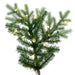6'6"Hx52"W PE Welch Fraser Artificial Christmas Tree, LED Pre-Lit -Green - G183266LED