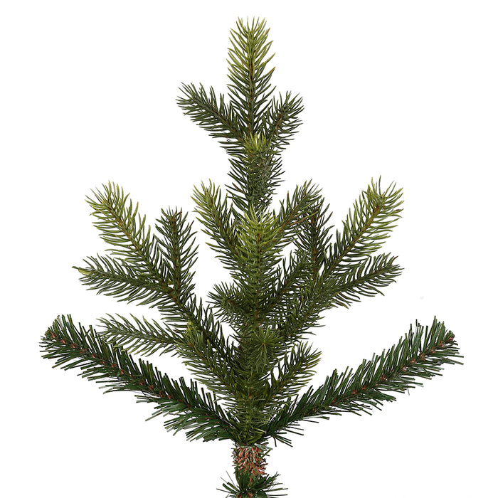 6'6"Hx52"W PE Welch Fraser Artificial Christmas Tree, Unlit -Green - G183265