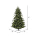 7'6"Hx58"W PE Welch Fraser Artificial Christmas Tree, Unlit -Green - G183275