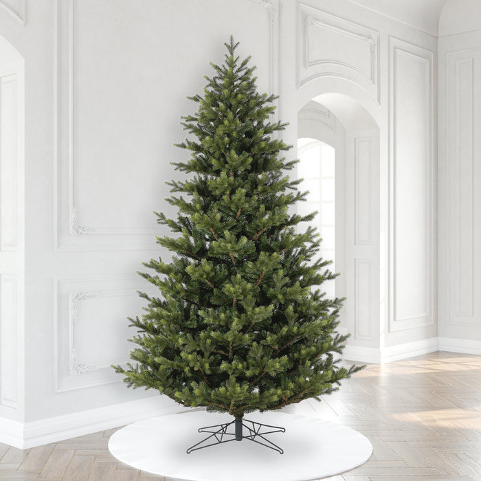 8'6"Hx64"W PE Welch Fraser Artificial Christmas Tree, Unlit -Green - G183280