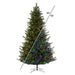 8'6"Hx64"W PE Welch Fraser Artificial Christmas Tree, Micro LED Pre-Lit (Multi-Mode) -Green - G183283LEDCC