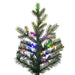 8'6"Hx64"W PE Welch Fraser Artificial Christmas Tree, Micro LED Pre-Lit (Multi-Mode) -Green - G183283LEDCC