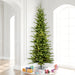 10'Hx49"W PE Pencil Moutauk Pine Artificial Christmas Tree, Micro LED Pre-Lit (Multi-Mode) -Green - G193488LEDCC