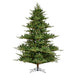 7'6"Hx67"W PE Sherwood Fir Artificial Christmas Tree, LED Pre-Lit -Green - G204276LED