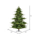 7'6"Hx67"W PE Sherwood Fir Artificial Christmas Tree, LED Pre-Lit -Green - G204276LED