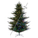 6'6"Hx63"W PE Sherwood Fir Artificial Christmas Tree, Micro LED Pre-Lit (Multi-Mode) -Green - G204268LEDCC
