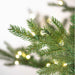 6'6"Hx63"W PE Sherwood Fir Artificial Christmas Tree, LED Pre-Lit -Green - G204266LED