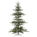 9'Hx65"W PE Yukon Artificial Christmas Tree, LED Pre-Lit -Green - G210181LED