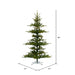 7'6"Hx57"W PE Yukon Artificial Christmas Tree, LED Pre-Lit -Green - G210176LED