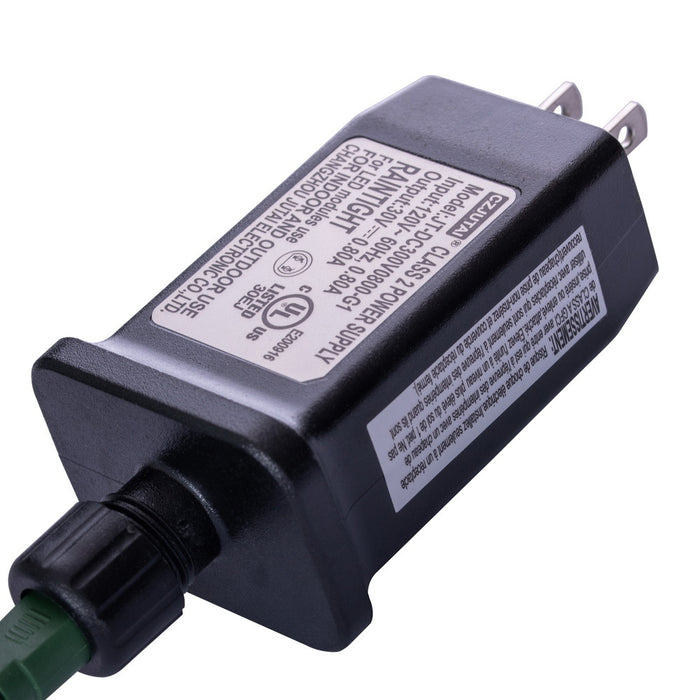 12'Hx64"W Flocked Jackson Pine Artificial Christmas Tree, Micro LED Pre-Lit (Multi-Mode) -White - G225593LEDCC