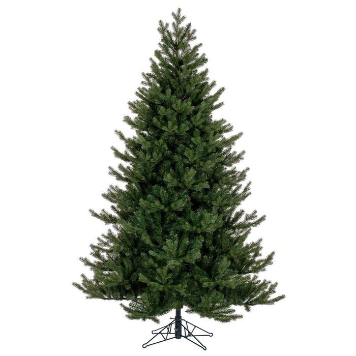 6'6"Hx52"W PE Washington Fraser Artificial Christmas Tree, Unlit -Green - G230865