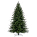 7'6"Hx58"W PE Washington Fraser Artificial Christmas Tree, Unlit -Green - G230875