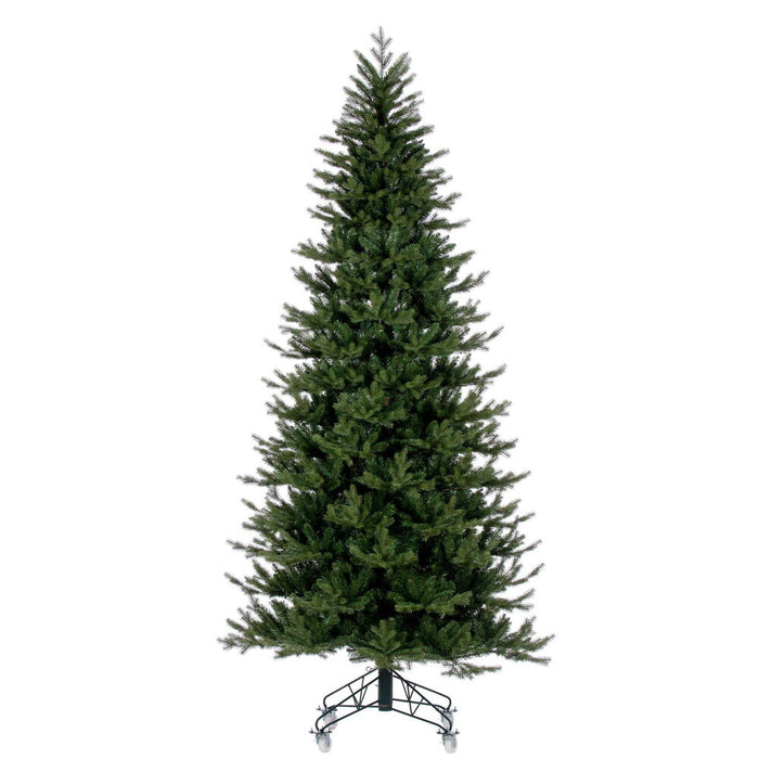 9'Hx54"W PE Washington Fraser Artificial Christmas Tree, Unlit -Green - G230880