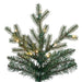 9'Hx54"W PE Washington Fraser Artificial Christmas Tree, Micro LED Pre-Lit (Multi-Mode) -Green - G230883LEDCC