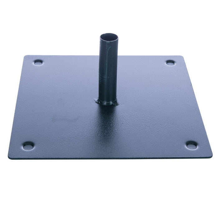 4'6"Hx17"W Snowy Flocked Alpine Artificial Christmas Tree, Micro LED Pre-Lit (Multi-Mode) -Green - G232548LEDCC