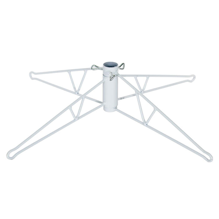 12'Hx68"W Iridescent Spruce Artificial Christmas Tree, LED Pre-Lit (Cool White) -White - G235691LED