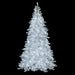 4'Hx76"W Iridescent Spruce Artificial Christmas Tree, LED Pre-Lit (Cool White) -White - G235696LED